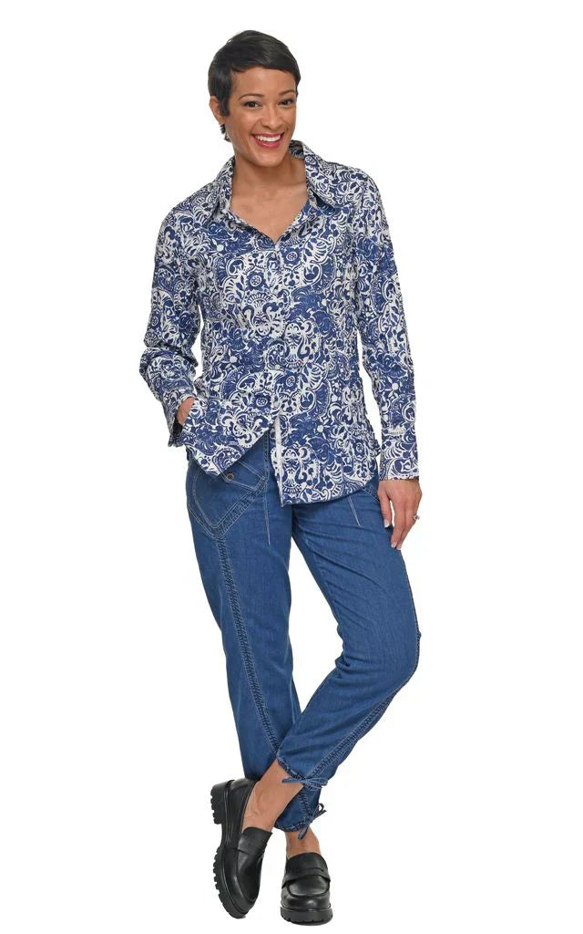 Tulip Clothing Bexley Damenhose aus Denim